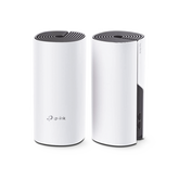 KIT 2 Routers Inalámbricos MESH Interior para Hogar / Doble Banda Wi-Fi 5 AC1200 Mbps / 2 Puerto Gigabit WAN/LAN / 2 Antenas Internas / Administración Mediante la App Deco (iOS, Android)